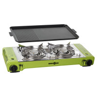 Картриджна газова плита Devil Double Grill FR 16 813
