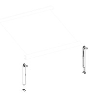 Опорний кронштейн Thule Caravan-Style, довжина до 2,6 м FR B-567200
