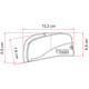 Тент Fiamma F40van 270 FR 071/109