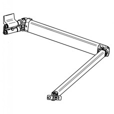 Шарнірний кронштейн 2 м лівий, 2,6 м, анодований, Thule Omnistor 4900 FR B-602229