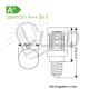 Світлодіодна лампа 18 SMD трубчаста FR 322/057
