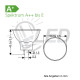 Green Power LED Lamp GU5.3 322/074