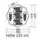 Сімейний намет Cortes Octagon 8 FR 075/441