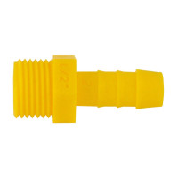 LILIE Barb Connector білий/жовтий прямий 3/8" 303/027