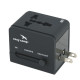 Універсальний дорожній штекер з USB FR 321/128