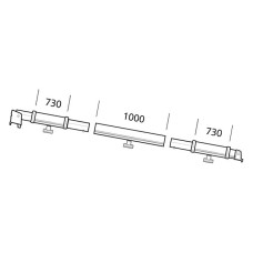 Затискний профіль Thule Residence / Panorama 8000 B-602163