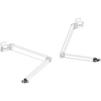 Шарнірний кронштейн, передній, лівий і правий комплект, Thule Omnistor 5200/ 6300 FR B-603091