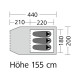 Тунельний намет Chimney Rock 3 Plus FR 072/552