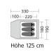 Трекінг-намет Talos 3 FR 072/124
