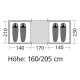 Намет Visa-a-Vis Ridgeline™ 072/368