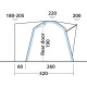Тент для фургона Milestone Shade Air FR 075/408