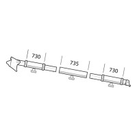 Затискний профіль Thule Residence / Panorama 6002 / 6200 B-602159