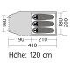 Тунельний намет Spirit 300 FR 072/626