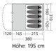Тунельний намет Rocky Mountain 5 Plus XL FR 072/551