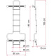 Задня драбина Deluxe DJ Ducato FR 052/120