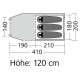Тунельний намет Spirit 300 FR 072/375