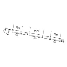 Затискний профіль Thule Residence / Panorama 6900 B-602161