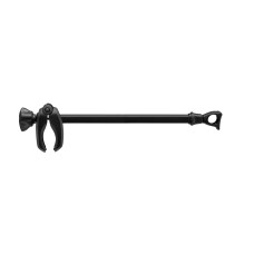  Тримач для велосипеда Spacer із замком + Acu Tight twist grip, чорний