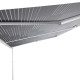 Настінний тент PerfectWall PW 1100 білий корпус, тканина Horizon Grey