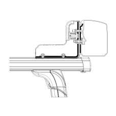 Адаптер для настінного тента Omnistor 3200 Багажник на дах
