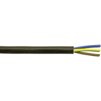 Електричний кабель H05VV-F 10 м чорний 1,5 мм²