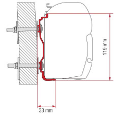 Перехідник Hymer 2016 року для F45 / F70