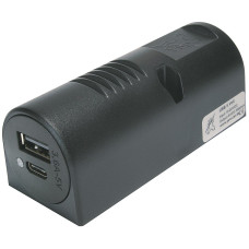 Подвійна розетка USB-C/A з вбудованим живленням EV 3,6 A 12-24 В