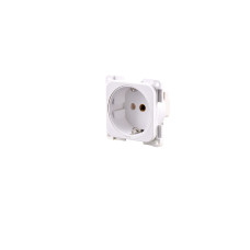 Розетка Schuko 2-контактна 10/16 А, 250 В