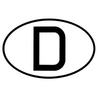  D табличка Євро стандарт