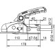 Кулькова муфта AK 270 вкл. Soft-Dock, проставки ø 35/40/45