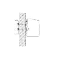 Перехідник для настінного тента Omnistor 3200 Flat Wall
