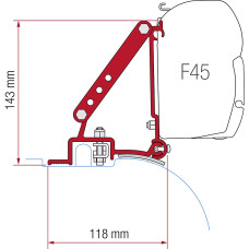 Комплект адаптерів Ducato / Jumper / Boxer High Roof