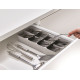  Лоток для столових приладів DrawerStore compact Fb сірий