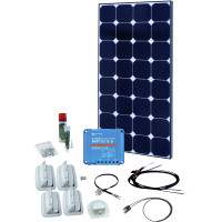SPR Caravan Kit Solar Peak MPPT SMS15 120W / 12V
