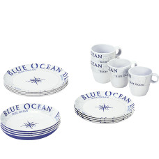 Набір посуду Blue Ocean 16 шт.
