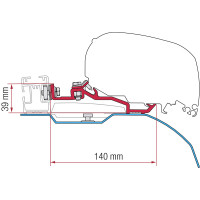 Комплект адаптерів F80/ F65 Fiat Ducato / Citroen Jumper, Peugeot Boxer H2 2006 р.в.