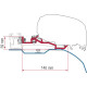 Комплект адаптерів F80/ F65 Fiat Ducato / Citroen Jumper, Peugeot Boxer H2 2006 р.в.