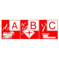 Автоматичний вогнегасник ABC PD2GA з манометром