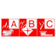 Автоматичний вогнегасник ABC PD2GA з манометром