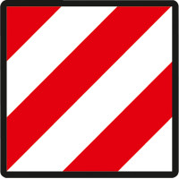 Попереджувальний знак спеціальних вантажів для Іспанії