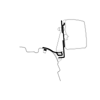 Адаптер для настінного тента Omnistor 3200 VW T5/T6 Miniven Multi Rail _LHD_