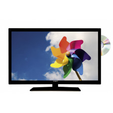 Телевізор 19 DVD DVBT2 DVBS2 без живлення 220 AC, колір чорний