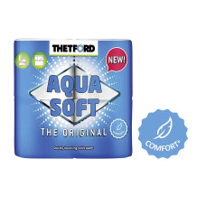 Туалетний папір Aqua Soft 4 рулони