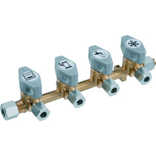 Блок розподільний DSV-AB4 PS 5bar