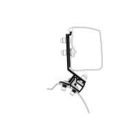 Адаптер для настінного тента Omnistor 3200 PSA Minivan Fixed _LHD_
