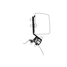 Адаптер для настінного тента Omnistor 3200 PSA Minivan Fixed _LHD_
