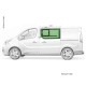 Замінне розсувне вікно для універсалів - Aust.schiebefenst.VW T5li