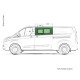 Замінне розсувне вікно для універсалів - Aust.schiebefenst.VW T5li