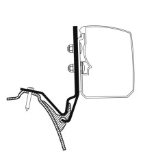 Markisen-Adapter Westfalia Kepler One/Five/Six - Mark.Adapt.Westf.Kep. LHD