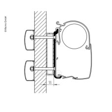  Адаптер для тента Omnistor для Dethleffs Globebus - Mark.Adapt.Dehtl.Globebus
